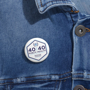 40 Under 40 Custom Pin Buttons