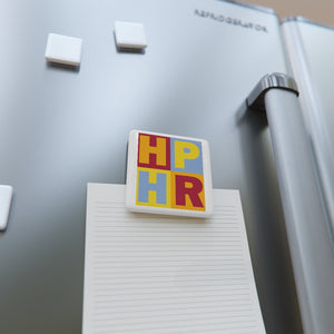 HPHR Porcelain Magnet, Square