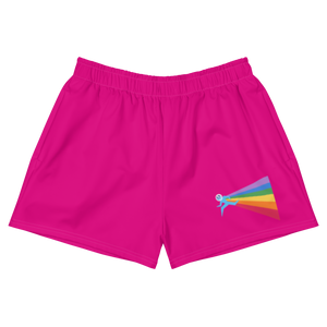 Our PRIDE Women's Athletic Short Shorts - ILoveBCPH
