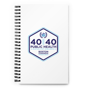 40 Under 40 Spiral Notebook