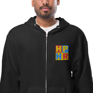 HPHR Unisex Fleece Zip Up Hoodie