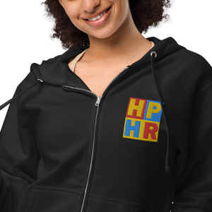 HPHR Unisex Fleece Zip Up Hoodie